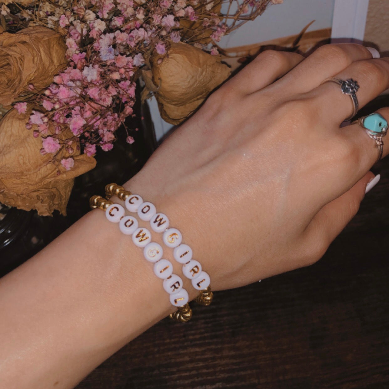 Gold Cowgirl Bracelet