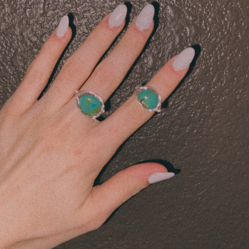 Genuine Turquoise Ring