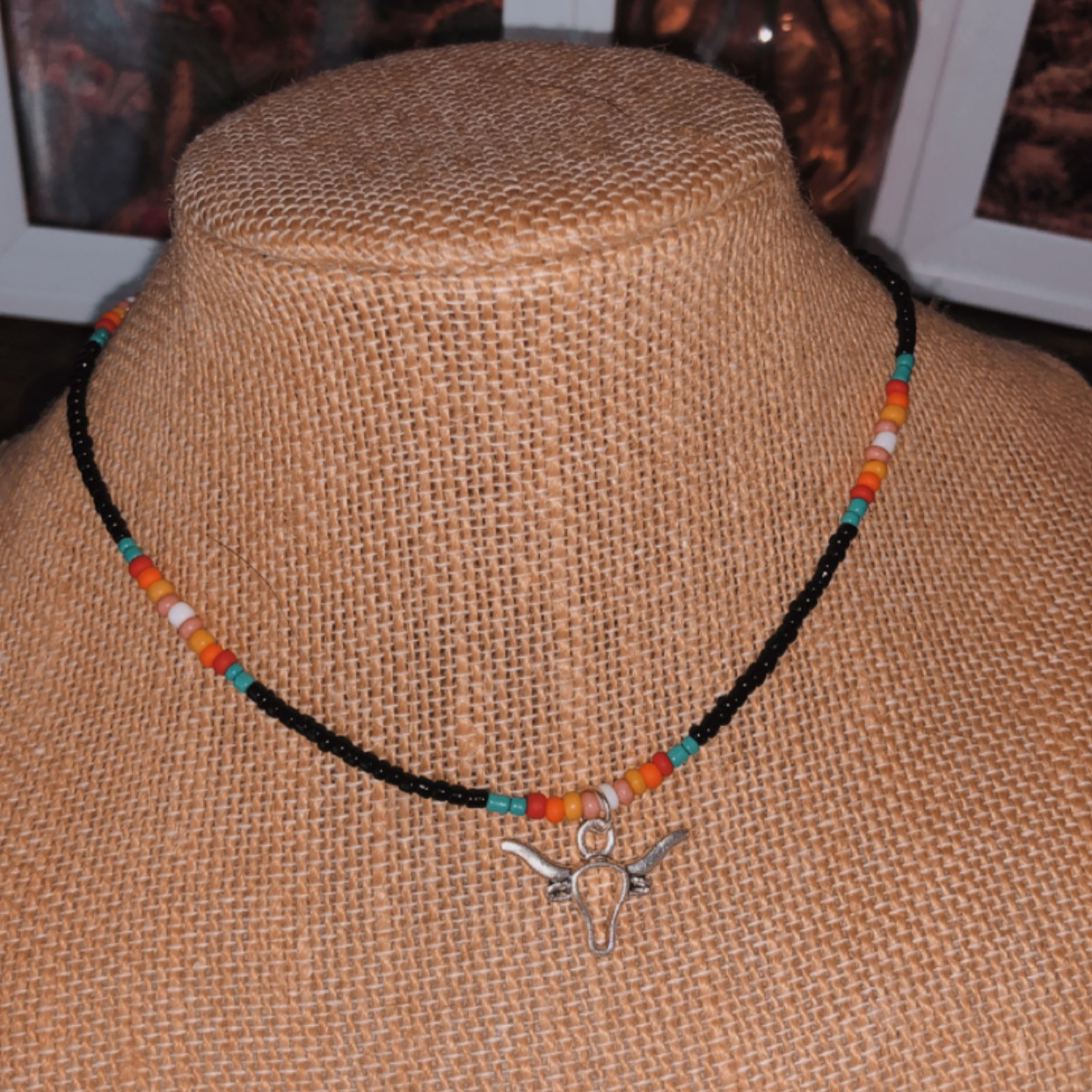 Longhorn Pendent Necklace