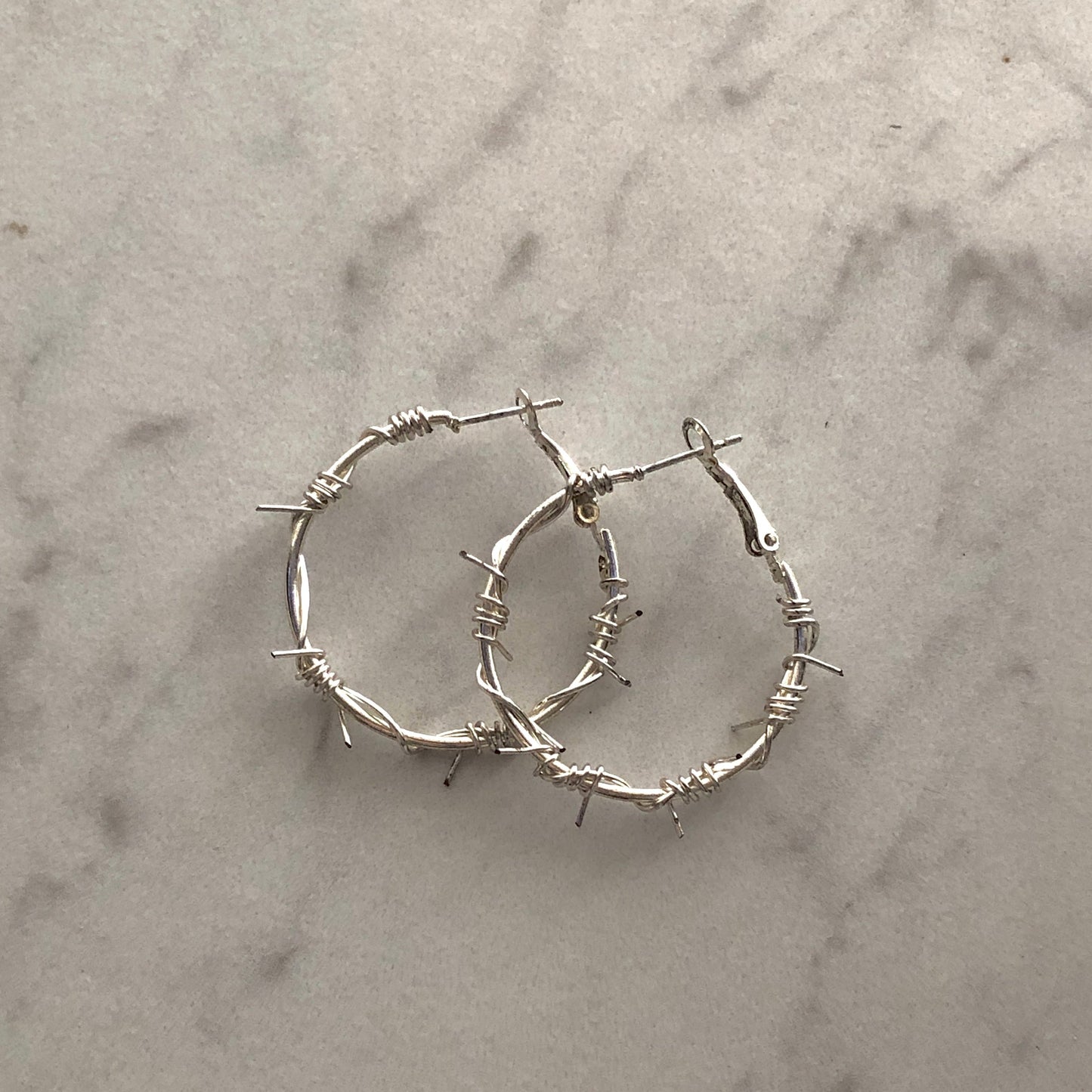 Mini Barbwire earrings