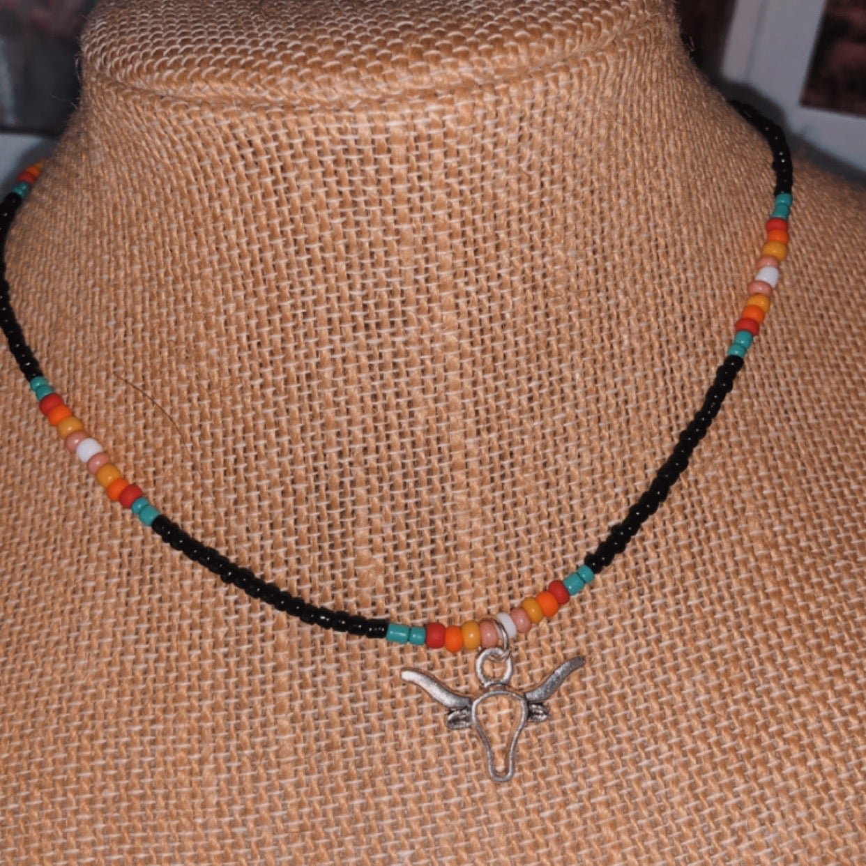 Longhorn Pendent Necklace