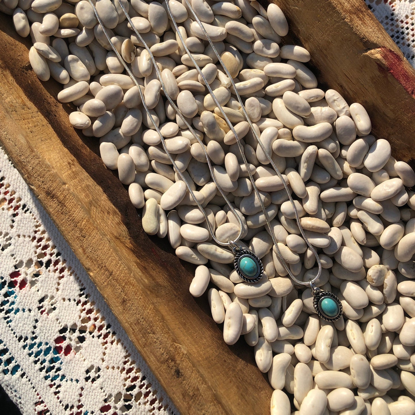 Turquoise Pendant Necklace