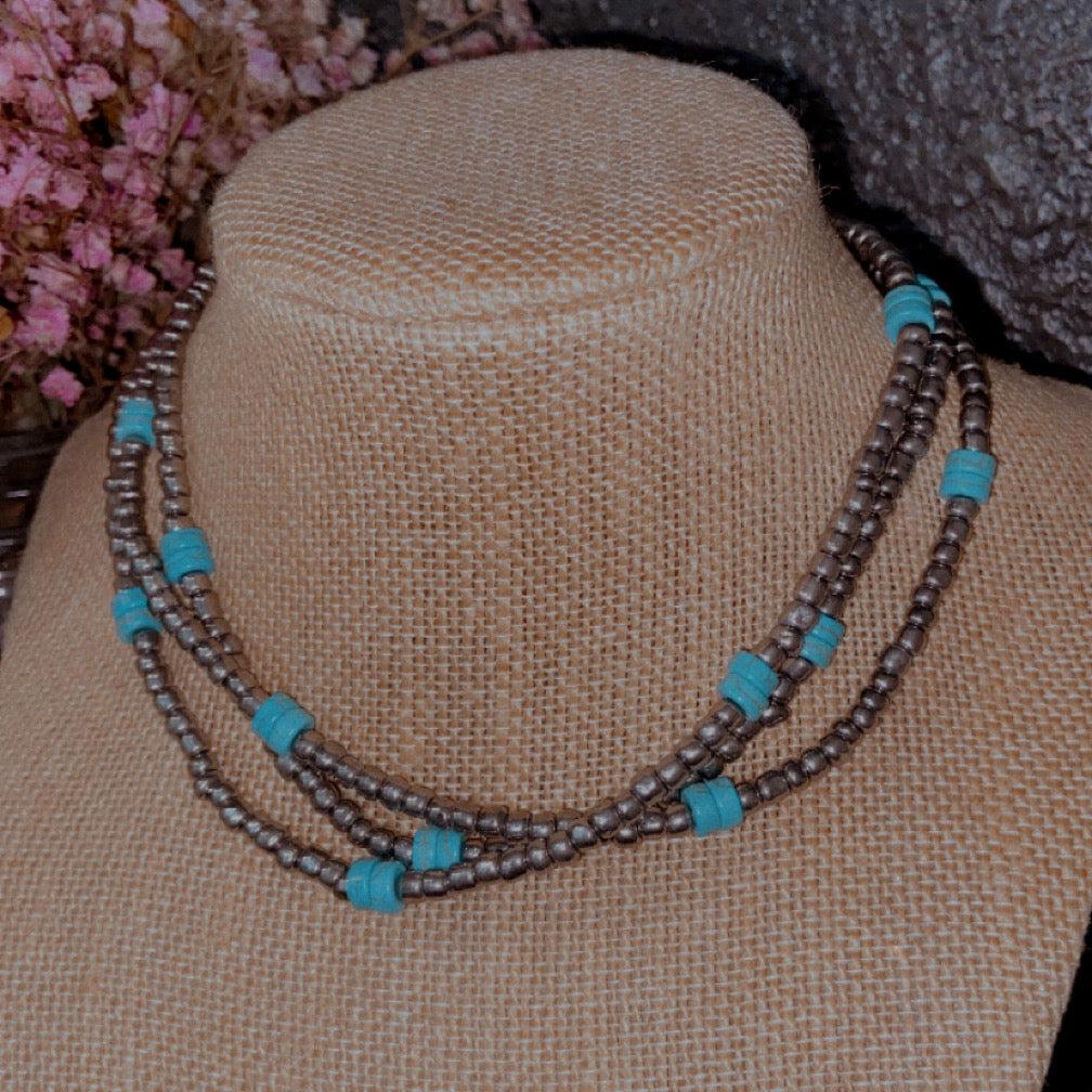 Turquoise Choker Necklace