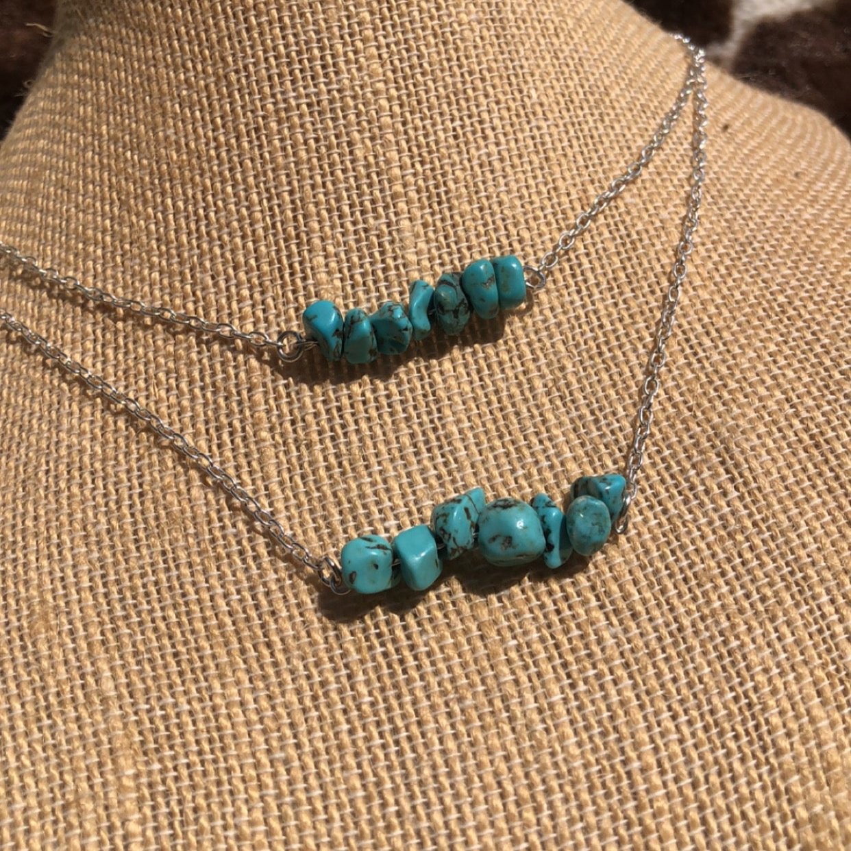 “Top” Turquoise Stone necklace