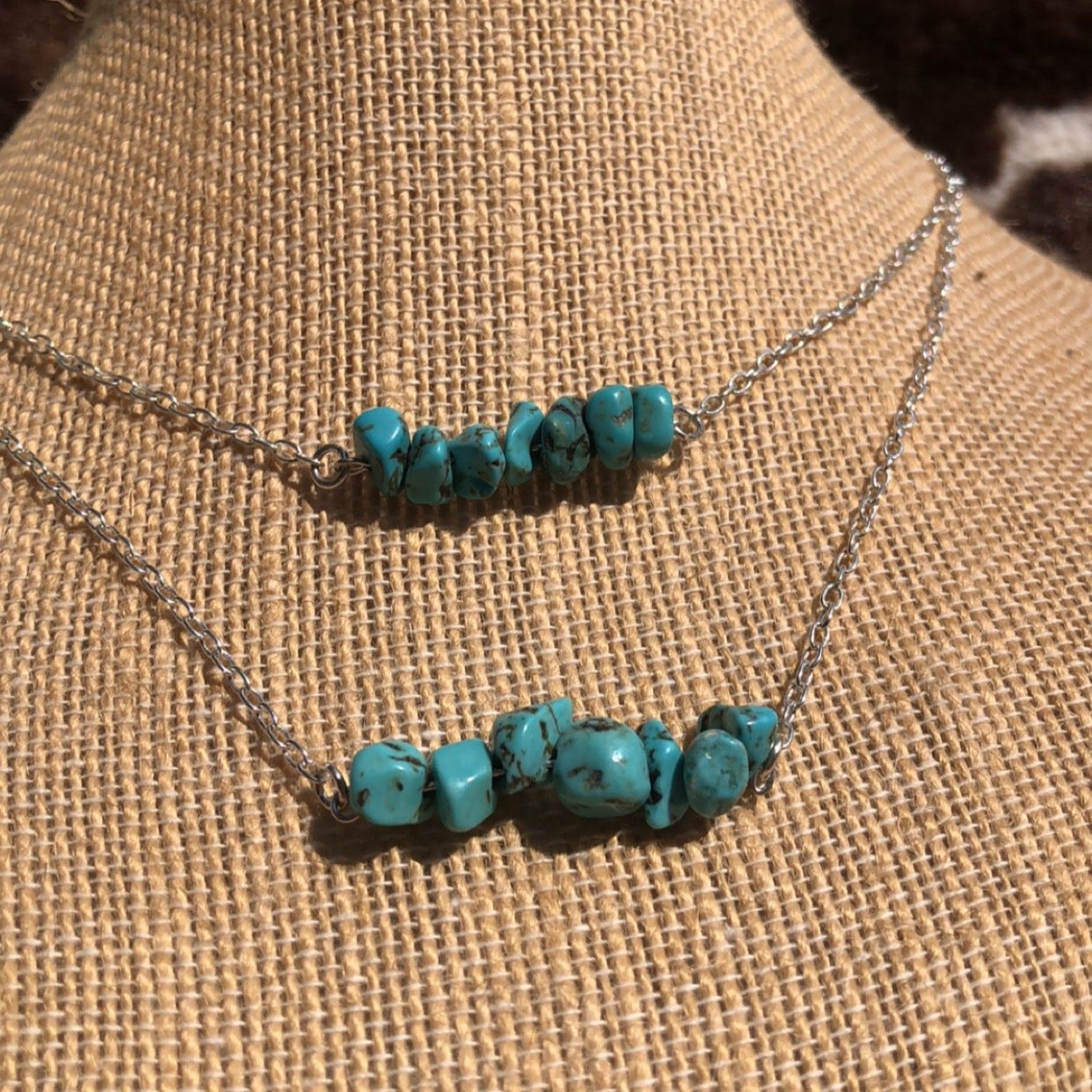 “Top” Turquoise Stone necklace