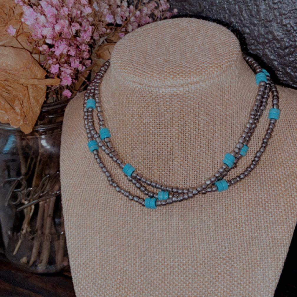 Turquoise Choker Necklace