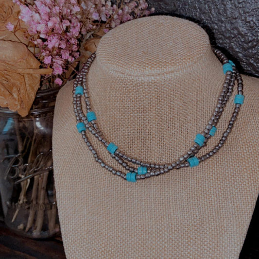 Turquoise Choker Necklace