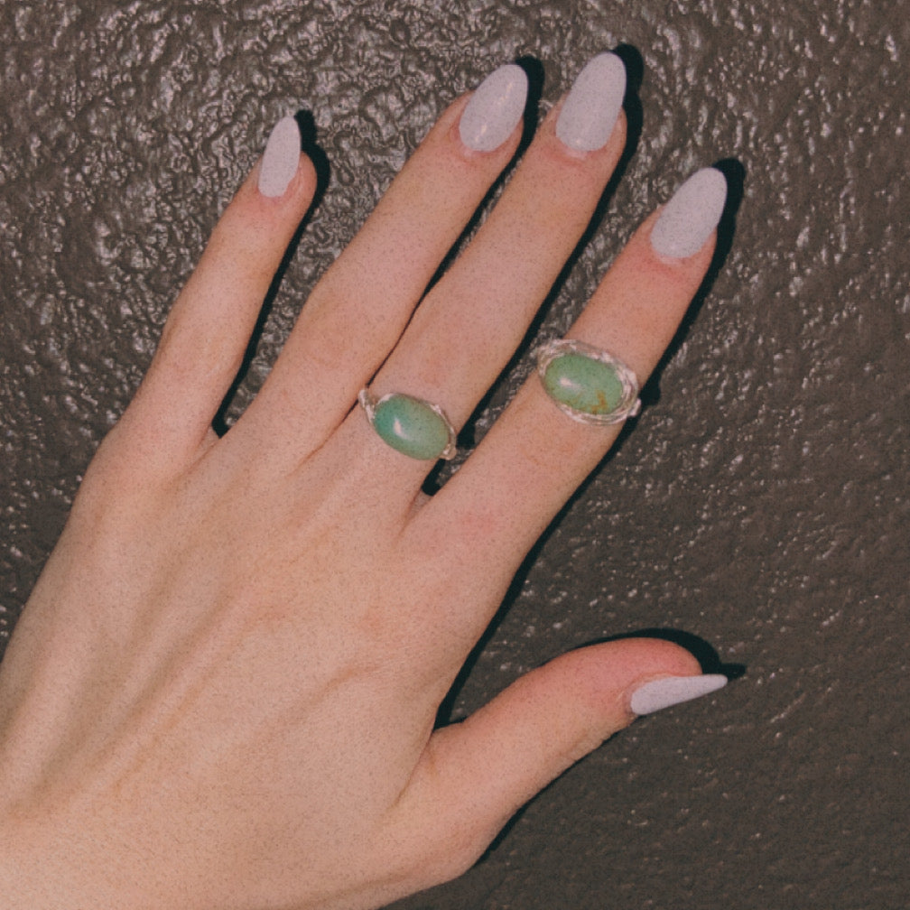 Sliver Turquoise Ring