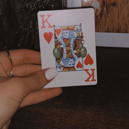 Turquoise Stone Earrings