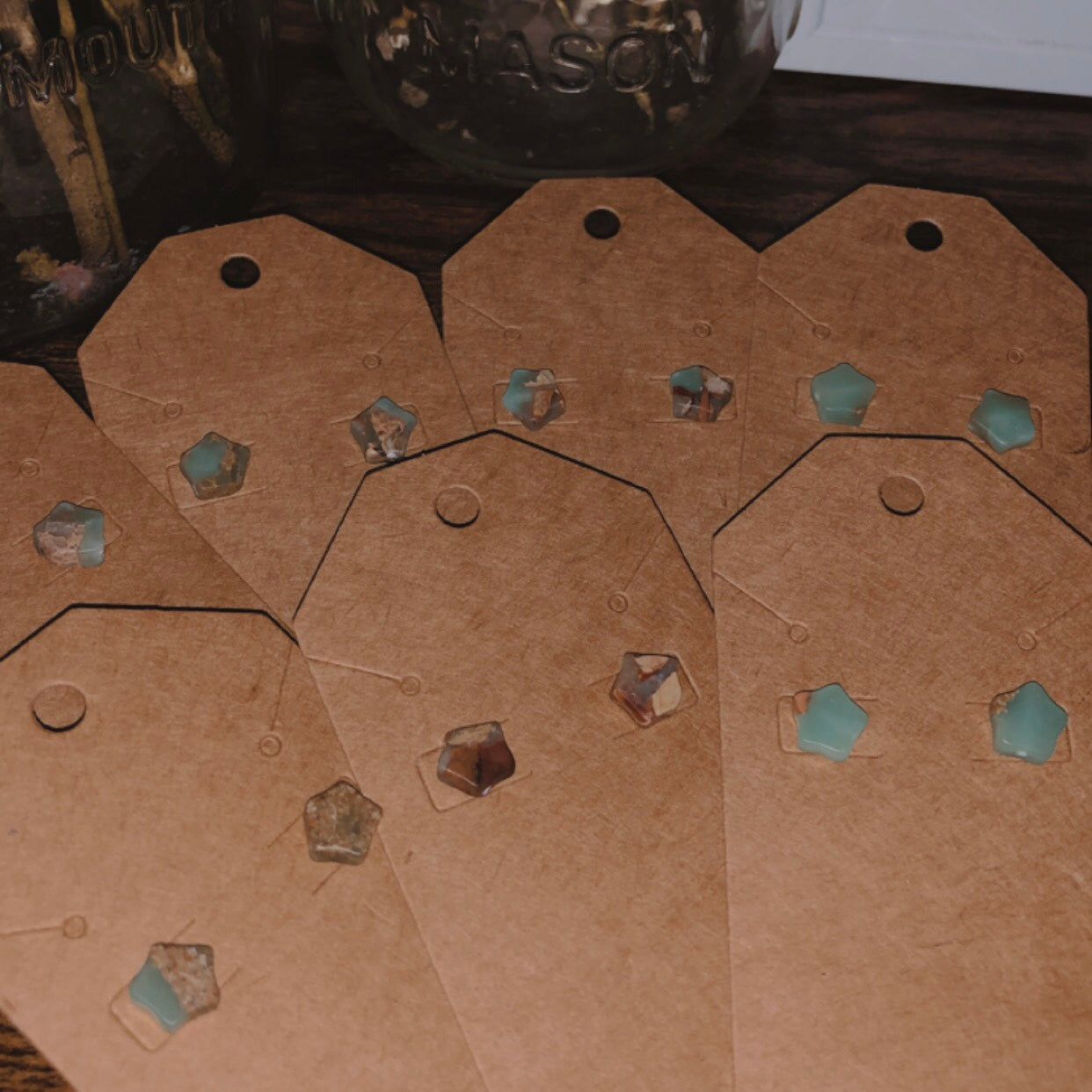 Jasper Stud Earrings